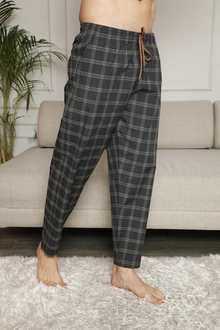 Kly Poplin Tek Pijama Altı Bordo