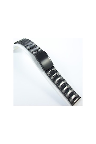 26Mm Siyah Metal Saat Kordonu Çelik Kolçak 1. Kalite Kolçak