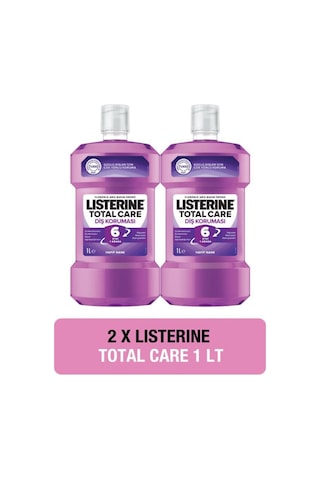 Listerine Total Care Diş Koruması 1000 ml x2
