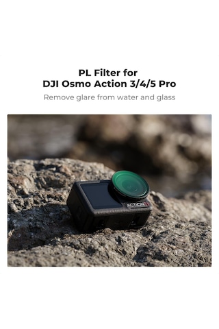 K&f Concept Djı Osmo Action 3/4/5 Pro Cpl Filtre