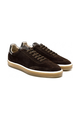 Sneaker Günlük Erkek Diğer Mo-26550a001-26550 Giuseppe Mengoni Kahve Süet Kahverengi
