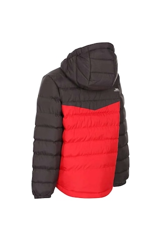 Trespass Trespass Oskar B - Kids Padded Unisex Çocuk Kırmızı Outdoor Ceketi Red Kırmızı