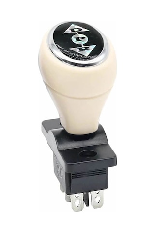 Joystick Kcd4 Anahtar Push Beyaz İleri Geri Vites Kolu 16a 250v Akülü Çocuk Arabası Vinç