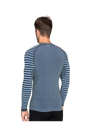 Thermoform Ultimate Merıno Erkek Seamless Termal Sweatshirt - Hzt14030-8623 Mavi