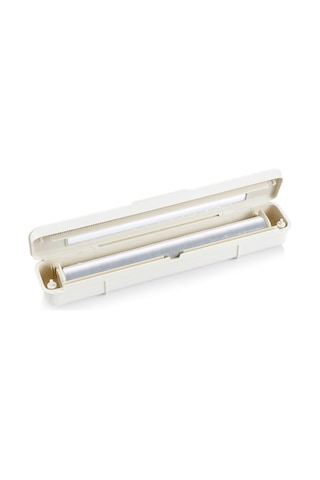 Tescoma Flexispace 899478 Şeffaf Film Ve Alüminyum Folyo Dispanseri, Beyaz Sku: Smg8690010570710 Açık Bej
