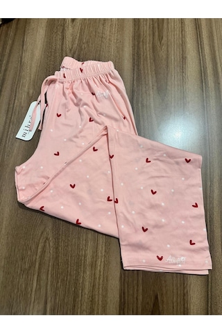 Kadın Soft Alt Pijama Pembe