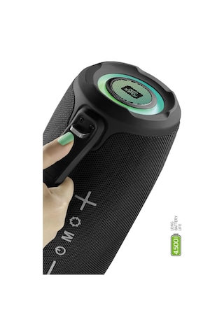 Powerway Bigbox 40 W Çift Bass Led Işıklı Bluetooth Hoparlör