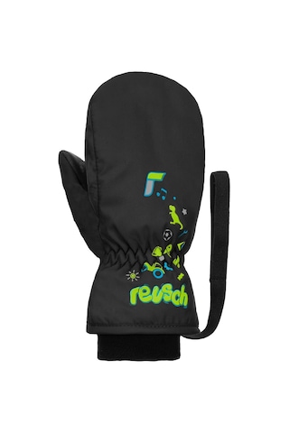 Reusch Mitten Çocuk Siyah Kayak Eldiveni 001