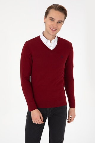 U.S. Polo Assn. U.s. Polo Assn. Erkek Bordo Kazak /triko 50313662-vr014