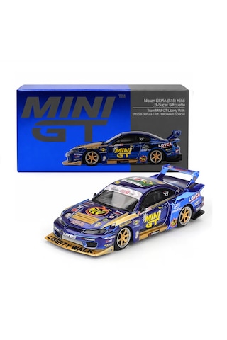Mini Gt 1/64 Nissan Lb-super Silhouette S15 Silvia Team Liberty Walk 2025 Formula Drift Halloween Special 1185