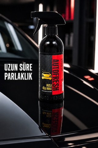 Autofresh Araç Seramik Etkili Hızlı Cila 410 ML + Sünger