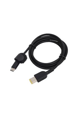 Vkemall Jorındo Jd0103 65w 1.5m Tipi-c'den Kare Ağıza Pd Dizüstü Bilgisayar Hızlı Şarj Kablosu, Pvc + Bakır Tel, Esnek Ve Dayanıklı