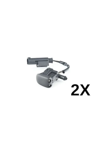 Bmw E39 Ön Cam Fıskiyesi Isıtmalı Tek Giriş Çift Delik 61668361039 Vdo Contınental 246-080-023-001z 2 Adet