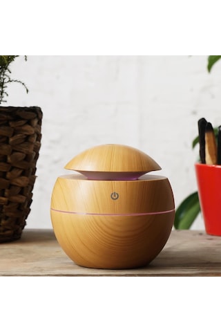 Kahverengi Mini Aromatik Difüzör Nemlendirici