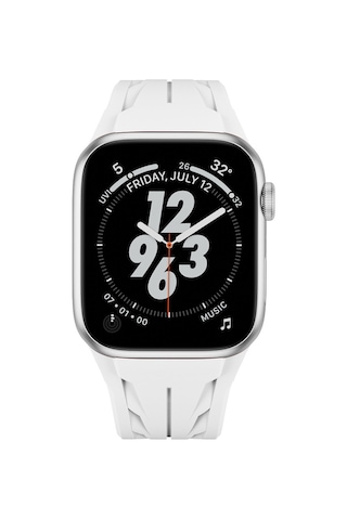 Apple Uyumlu Watch Series 10 46mm Yüksek Kalite Tpu Silikon Kordon Kayış