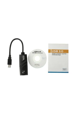 Ally 10/100/1000 Mbps USB 3.0 RJ45 Ethernet Adaptörü