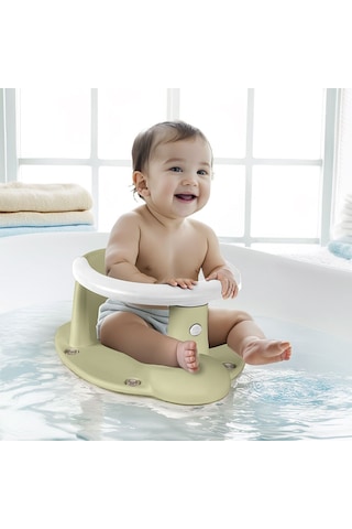 7467 Bebek Banyo Yıkama Oturağı Eco Yeşil Çok Renkli