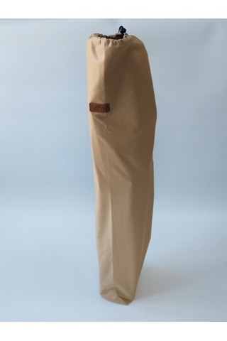 Joyfull Turtle Ahşap - Kollu Katlanır Sandalye -camel Kılıf-çanta Camel