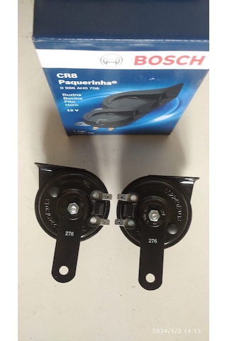 0986ah0706 Bosch Çiftlı Dadat Korna Tk.ince Ve Kalın Ses