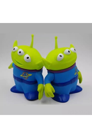 Yifomall 7-14 Yaşlar İçin Dayanıklı Plastik Uzaylı Figürü - Masaüstü Dekorasyon, Pasta Süs Ve Hediye Gözlü Canavar Modeli