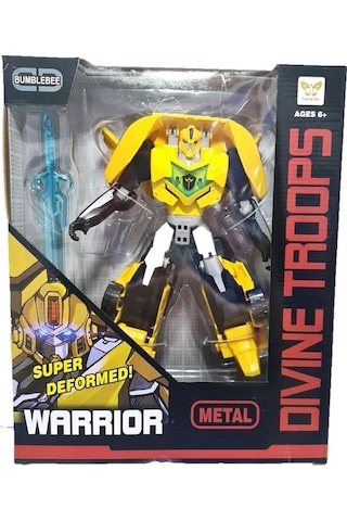 Oyuncak Transformers Robota Dönüşen Bumblebee Robot Araba Oyuncak