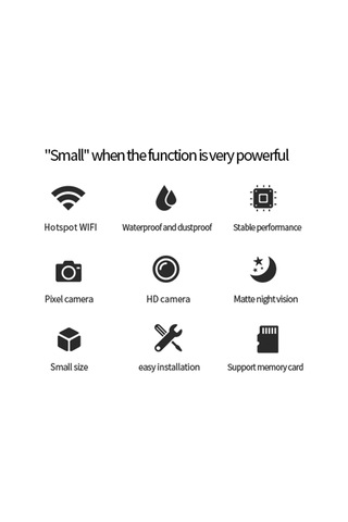 Maiyame Sq29 Su Geçirmez Spor Kamerası - Wifi Desteği, Manyetik Tutma, Dv Fonksiyonu, 640p Çözünürlük Abs Malzeme Siyah