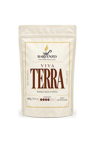 Barvenzo Viva Terra 1000 G Dengeli Karakter Nitelikli Kahve Filtre Kahve Makinesi