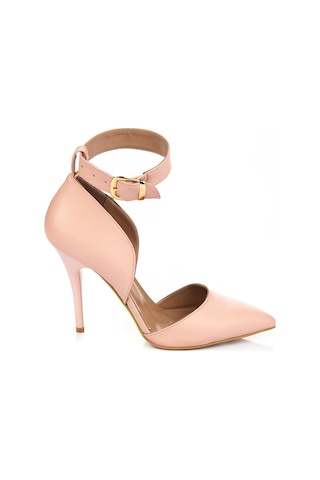 Fox Shoes Pudra Kadın Topuklu Ayakkabı K654073309