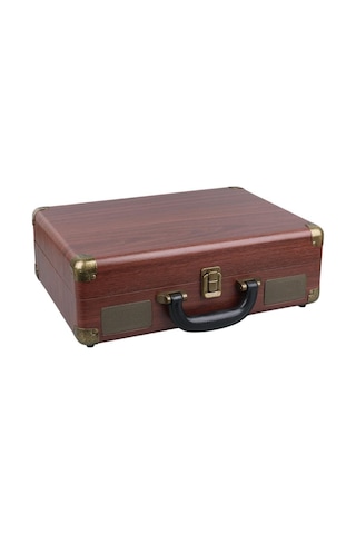 Magicvoice Pu16 Retro Vintage Çanta Pikap - Radyo - Bluetooth - Usb Mp3 Çalar