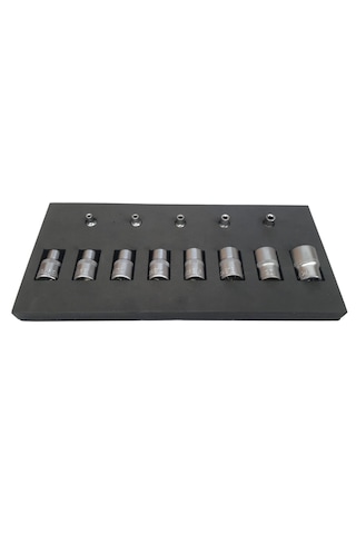 13 Parça 1/4 Ve 1/2 E Lokma Takımı Dişi Torx