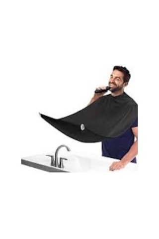Sakal Saç Traş Önlük Lavabo Tıkama Önleyici Banyo Ayna Vantuz Yapışan Asorti