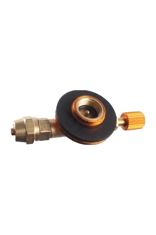 Yifomall Safkan Bakırlı Alüminyum Dış Mekan Gaz Doldurma Adaptörü - Otomatik Kapanır Uzun Gaz Tankı Ve Düz Tankı Valfi Seti Çok Renkli