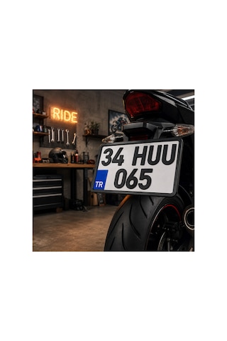 Kişiye Özel Motosiklet Plakası 15x24 Cm Kabartmalı 3d Yazıcı Baskı Plakalık - İsteğinizi Sipariş No İle Mesaj Atınız