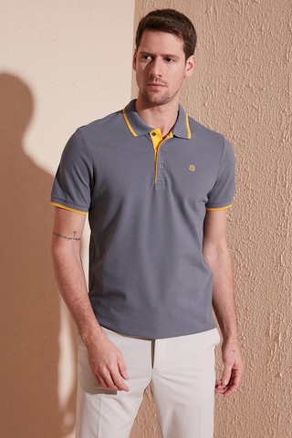 Buratti % 100 Pamuk Düğmeli Regular Fit Erkek Polo Yaka T Shirt 5902118 Antrasit