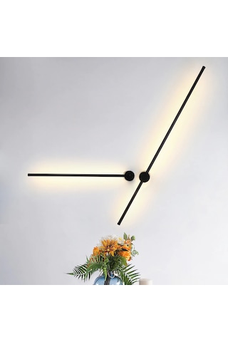 Özcan Aydınlatma 3006-3-19 Mınus Led Design Siyah Aplik Siyah