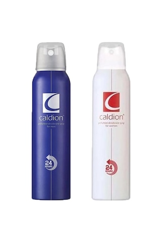 Caldion Classic Kadın Sprey Deodorant 150 ML + Caldion Classic Erkek Sprey Deodorant 150 ML