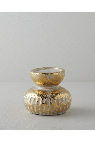 English Home Silda Vazo 12 Cm Bronz Bronz