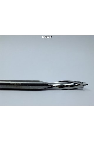 Tegfari Cnc Router Bıçak 8X32Mm Mdf Ahşap Karbur