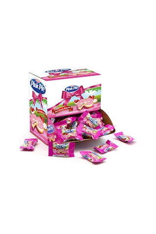 Tayaş Pink Pie Çilek Aromalı Krema Dolgulu Bisküvi 1 KG