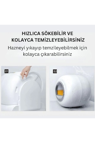 Akıllı Otomatik Kedi Tuvaleti