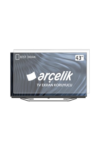 Arçelik Uyumlu A43l 8752 5s Tv Ekran Koruyucu
