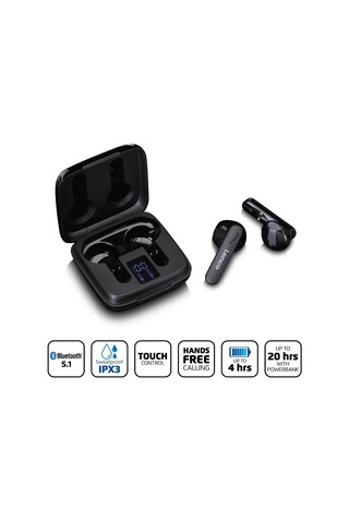 Lenco EPB-430BK TWS Mikrofonlu Kablosuz Bluetooth Kulaklık