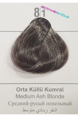 Colorx Saç Boyası Orta Küllü Kumral 8.1