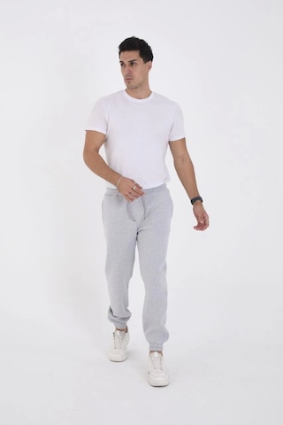 Veraura Lifestyle Unisex Kışlık Üç İplik Lastikli Eşofman Pantolon - Gri