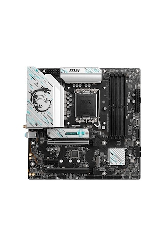 Msı Mb B760m Gamıng Plus Wıfı Soket 1700 Ddr5 6800 Oc Pcı-e M.2 Usb3.2 Hdmı Dp 1x 2.5g Lan Wı-fı