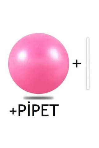 25 Cm Dura-strong Mini Pilates Yoga Egzersiz Topu Pipetli - Ş...