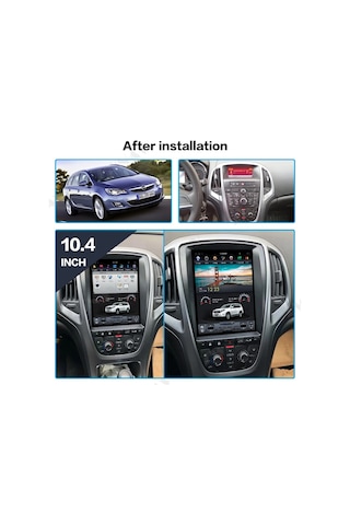 Opel Astra J Tesla 2010-2014 Multimedya Navigasyon Usb Kamera Carplayer 4 Ram