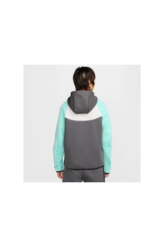 Nike Tech Fleece Fz Windrunner Hoodie Erkek Sweatshirt Hrn Sport Turkuaz