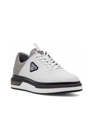 Voyager M057 Hakiki Deri Erkek Sneaker Beyaz
