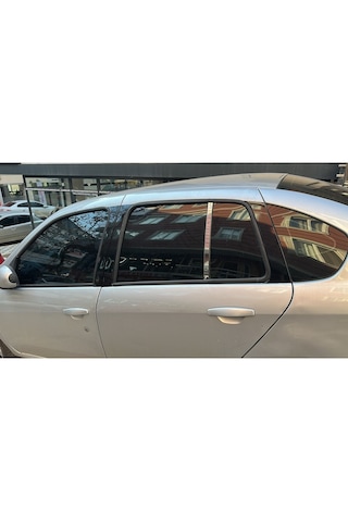 Renault Symbol 2008-2012 Uyumlu Cam Kelebek 2 Parça Cam Direği Paslanmaz Çelik Krom